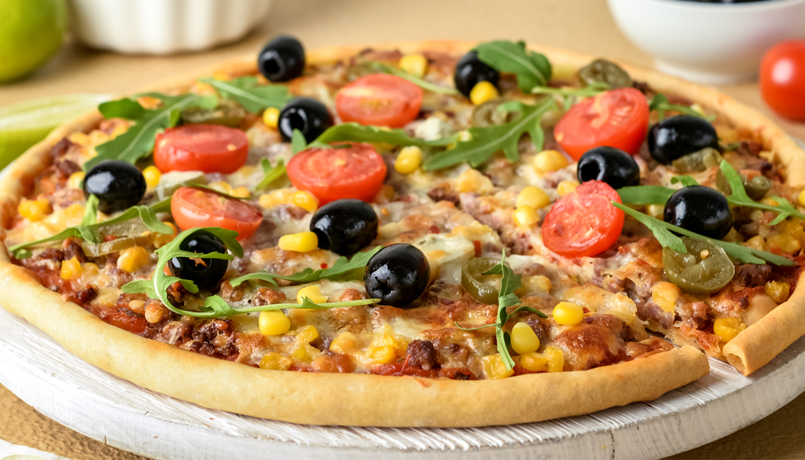 Walking Taco Pizza